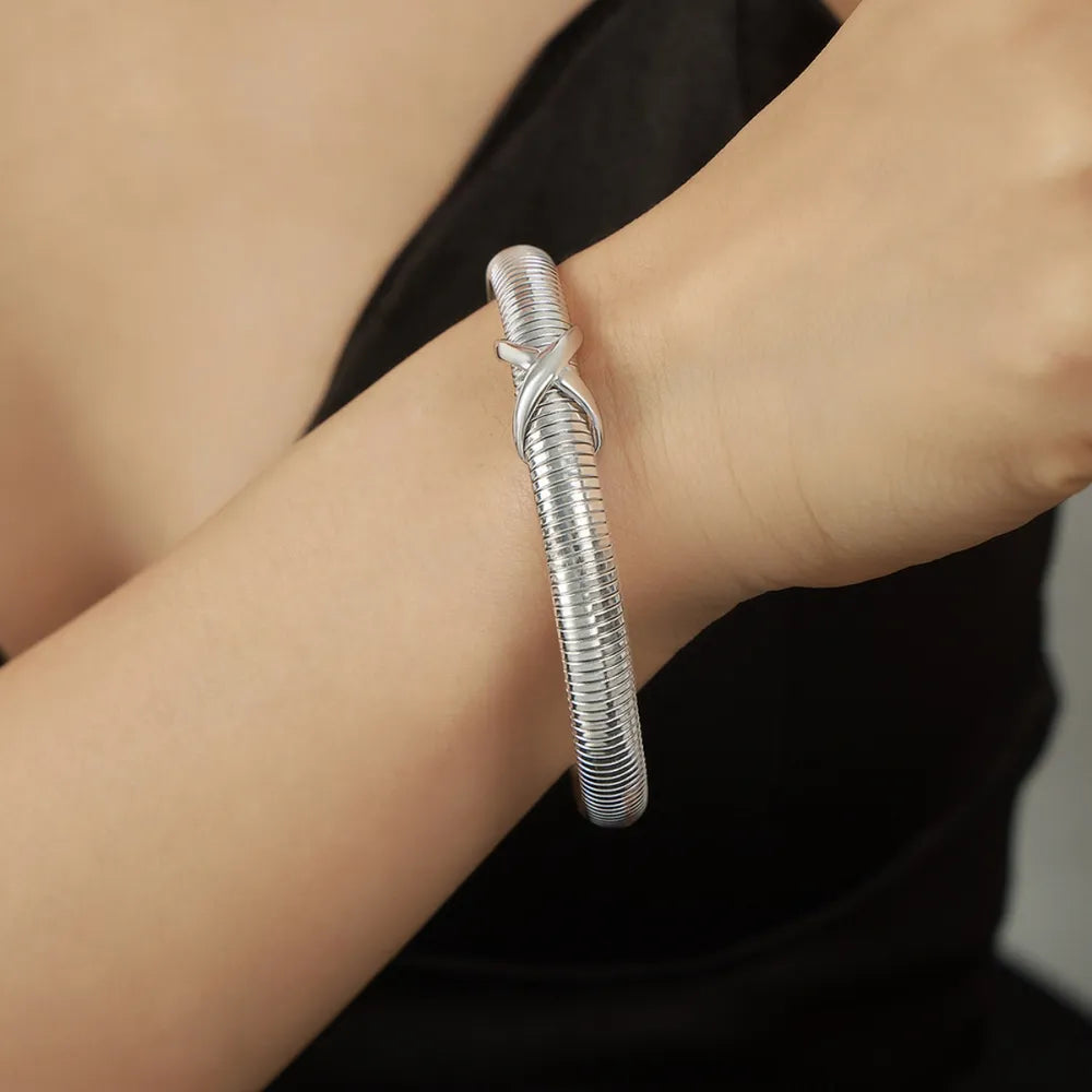 Titanium Steel Spring Shape Bracelet - V.I.P Digital Presence