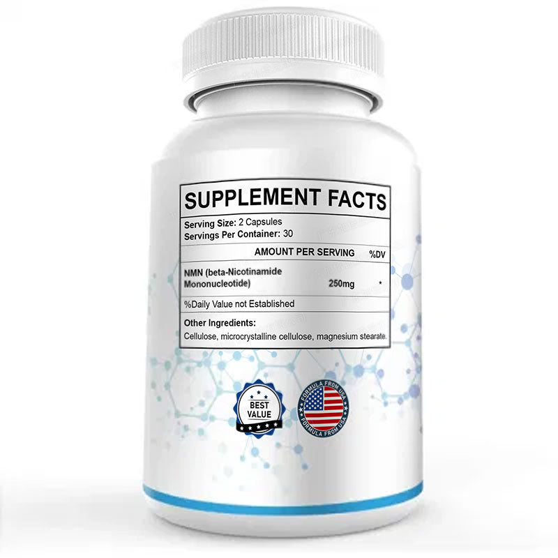 N.M.N Capsules Anti aging Capsules Nicotinamide Mononucleotide Capsules - V.I.P Digital Presence