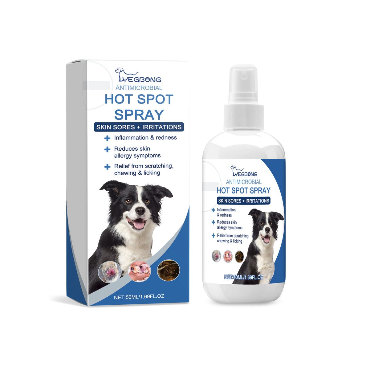 Pet Fur Care Spray Pet cat and dog fur gentle cleaning care fur Bright shine - V.I.P Digital Presence