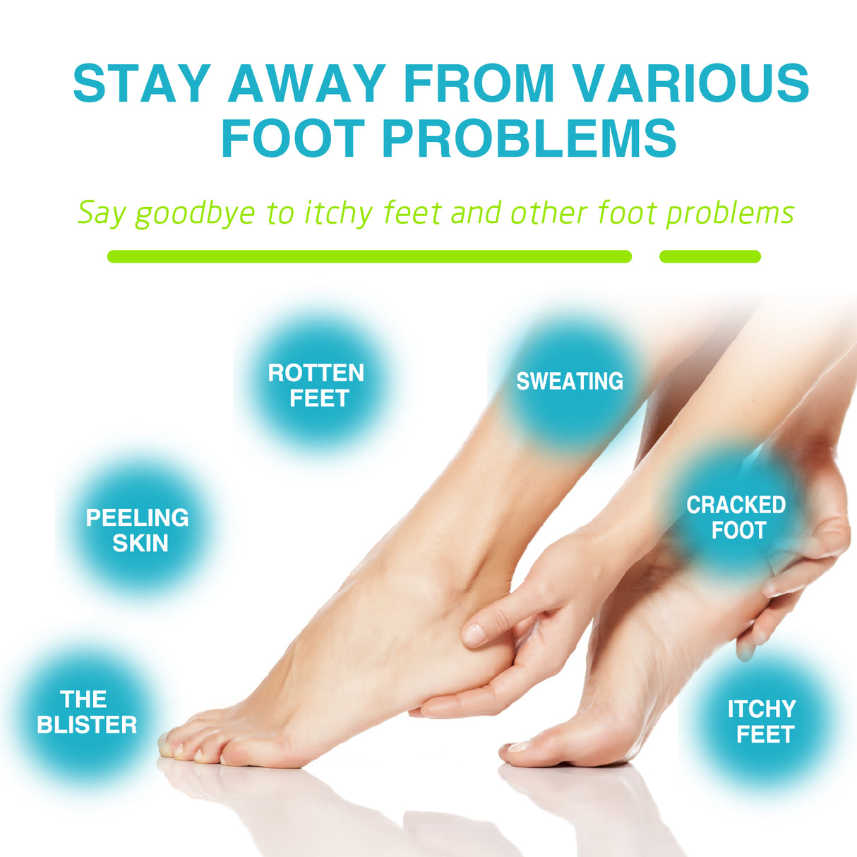 Foot Spray Foot Skin Moisturizing, Anti-Cracking, Deodorizing, Deodorizing And Repairing Nail Care Spray - V.I.P Digital Presence