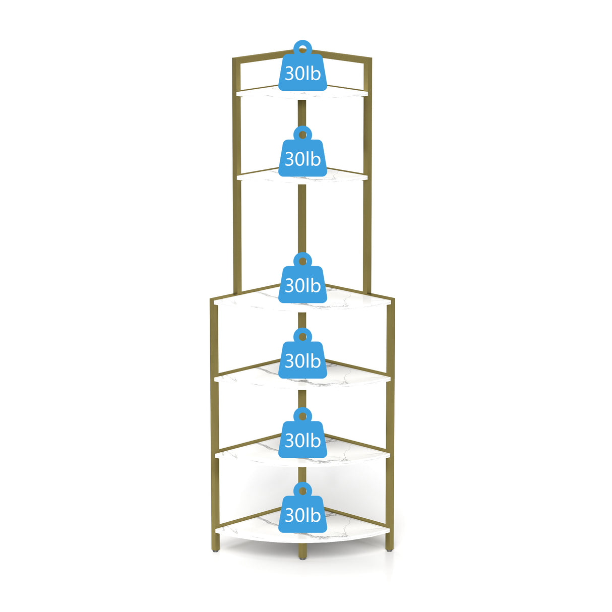 6-story corner open bookshelf, modern bookshelf, wooden frame, independent bookshelf unit, - V.I.P Digital Presence
