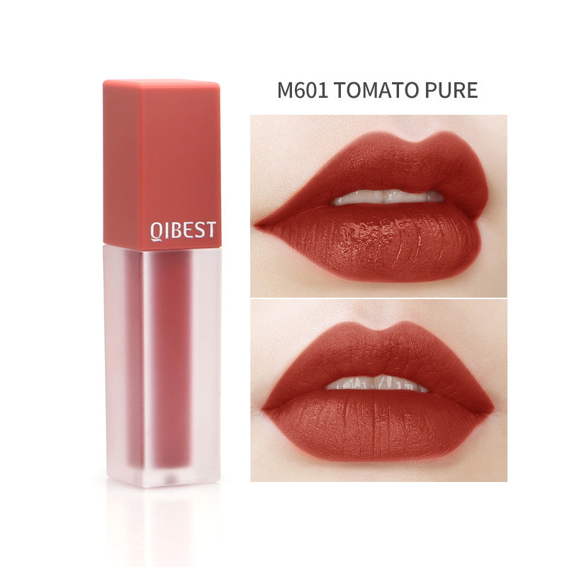 QIBEST Matte Velvet Matte Lip Gloss Lip Gloss Matte Creamy Lasting Liquid Lipstick - V.I.P Digital Presence