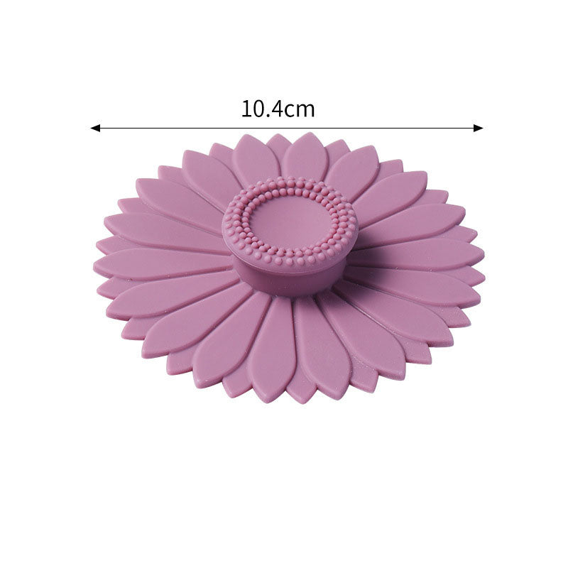 Silicone water cup lid sealing creative tea cup lid Mark cup glass ceramic cup dustproof - V.I.P Digital Presence