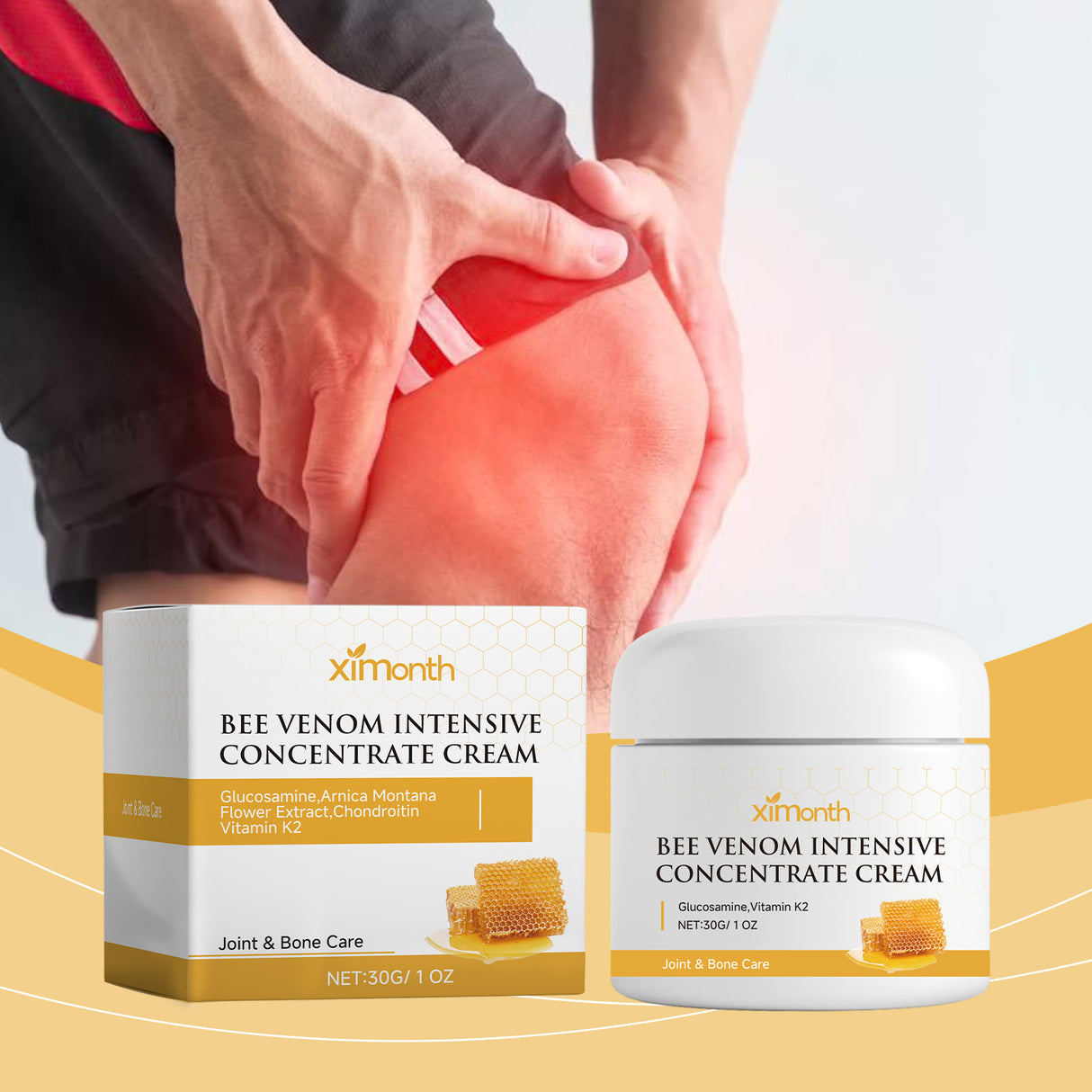 Bee Venom Joint Care Cream Massage Cream For Sore Shoulders, Neck, Waist And Legs Joints And Bones - V.I.P Digital Presence