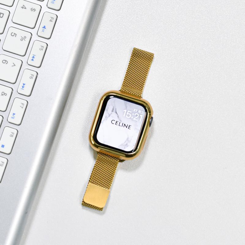 Apple Watch S7/S8 Thin Milanese Loop Strap for iWatch Series 9 - V.I.P Digital Presence