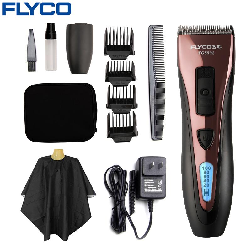 FLYCO Professional Stainless Steel Hair Trimmers waterproof Electric Hair Clippers for Men FC5902 - V.I.P Digital Presence