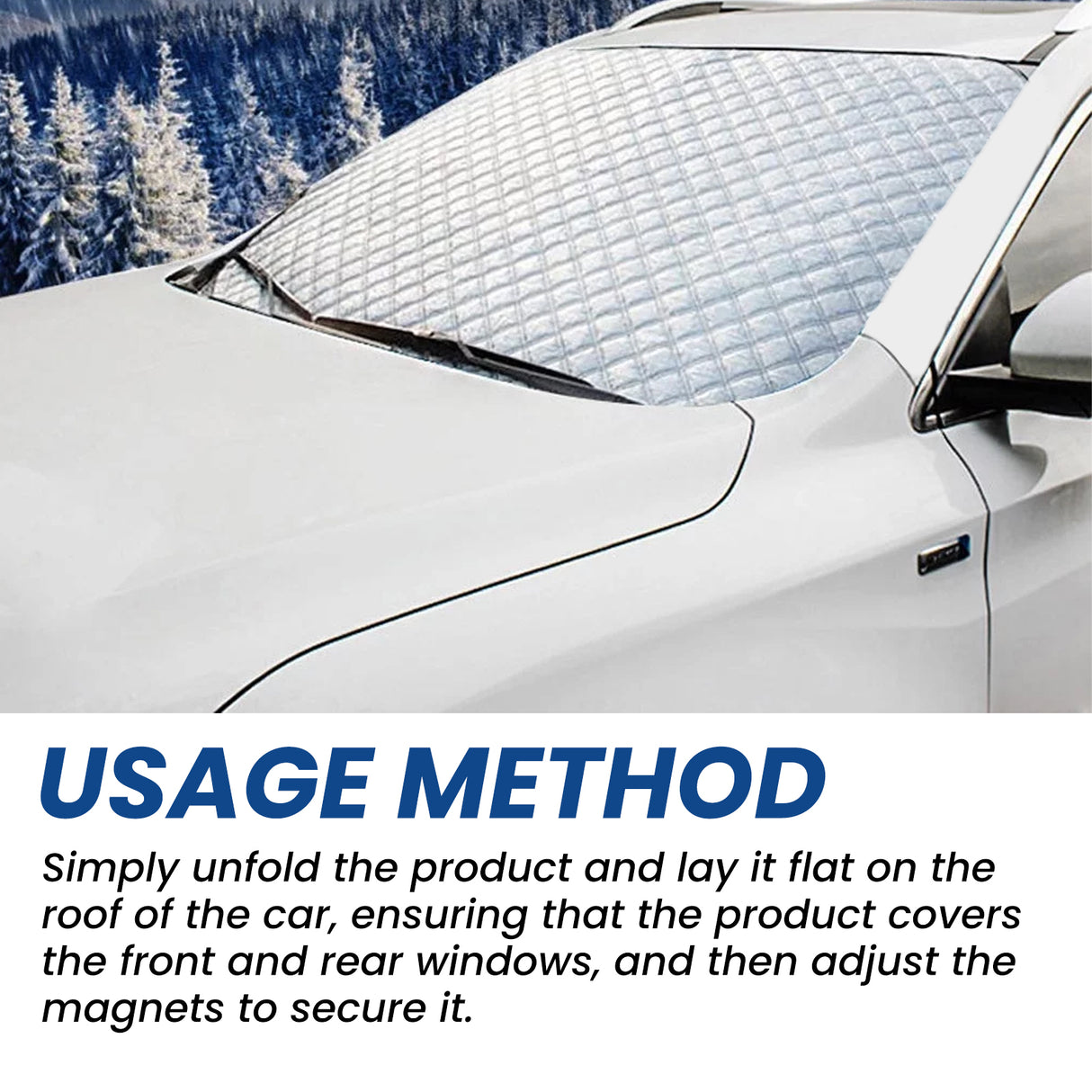 Snow Cover, Car Clothing Snow Shield Windscreen Winter Window Frost-proof Ice-proof And Snow-proof Cover - V.I.P Digital Presence