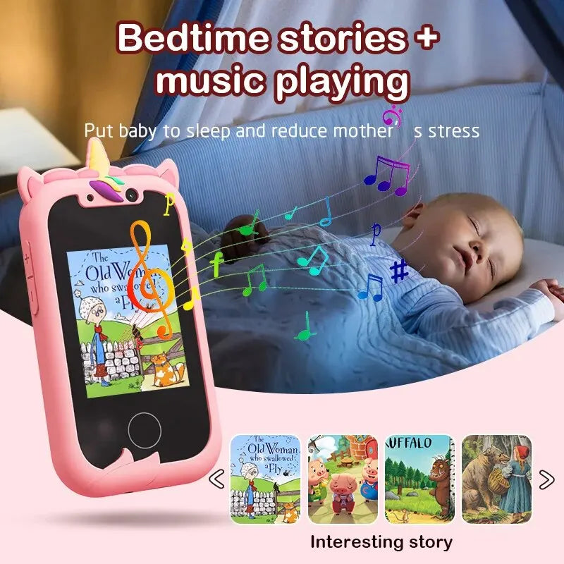Kids Smart Phone Camera Toys Touchscreen Learning Toy for 3-12 Year Old Boys Girls Phone MP3 Player Christmas Birthday Gifts - V.I.P Digital Presence