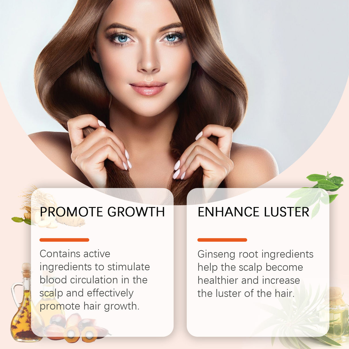 Hair Care Oil, Intensive Repair Hair Shine Hair Nourishing Scalp Care Essential Oil - V.I.P Digital Presence