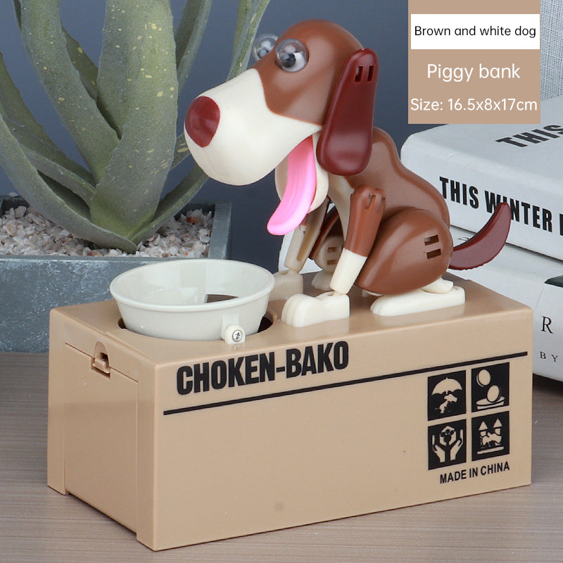 Automated Plastic Coin Bank in Panda/Cat Shape - Electronic Deposit, Savings for Kids, Great Gift - V.I.P Digital Presence