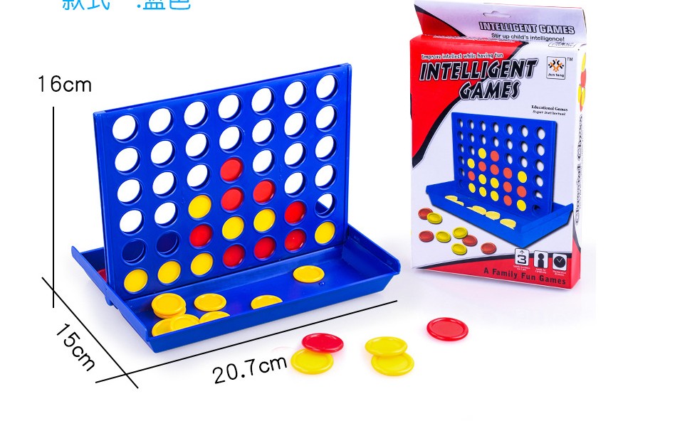 1 Set Connect 4 In A Line Board Game Children's Educational Toys - V.I.P Digital Presence