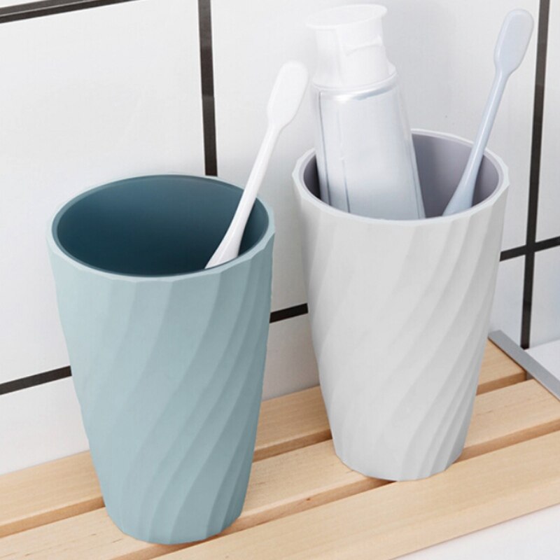 4 Colors Toothbrush Cup Threaded Double-Layer Tumblers Unbreakable Cups For Kids Bathroom Cup Toothbrush Mouthwash cup - V.I.P Digital Presence