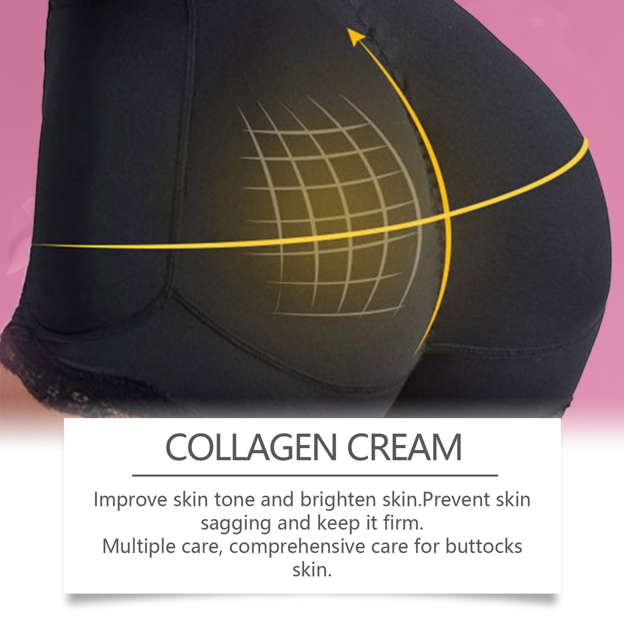 Collagen Butt Cream, Butt Care Lift Hydrating And Moisturizing Butt Line Massage Cream