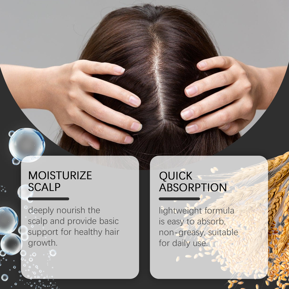 Hair Care Spray Hair Root Deep Moisturizing Scalp Massage Repair Nourishing Hair Care Agent - V.I.P Digital Presence