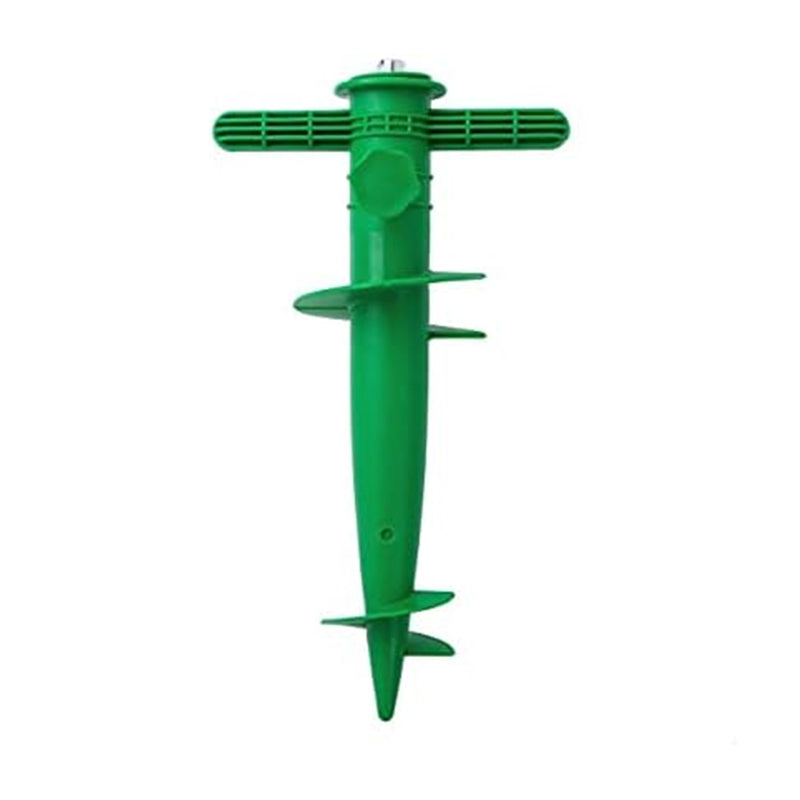 Plastic Adjustable Umbrella Base, Sun, Beach, Terrace, Sand, Ground Fixing Tools (Anchor Bracket, Spiral Tool, Tip Part), 1 Pc - V.I.P Digital Presence