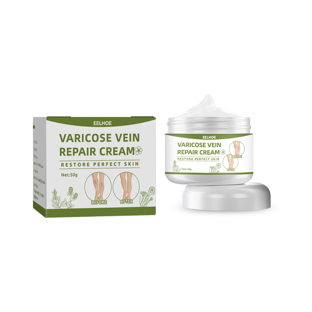 Leg Repair Cream Relieves Leg Discomfort Massage Leg Repair Cream For Raised Veins - V.I.P Digital Presence
