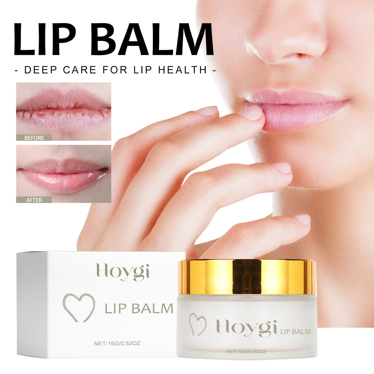 Lip Balm, Fade Lip Lines Anti Cracking And Peeling Hydrating Plentiful Water Embellish Lip Care - V.I.P Digital Presence