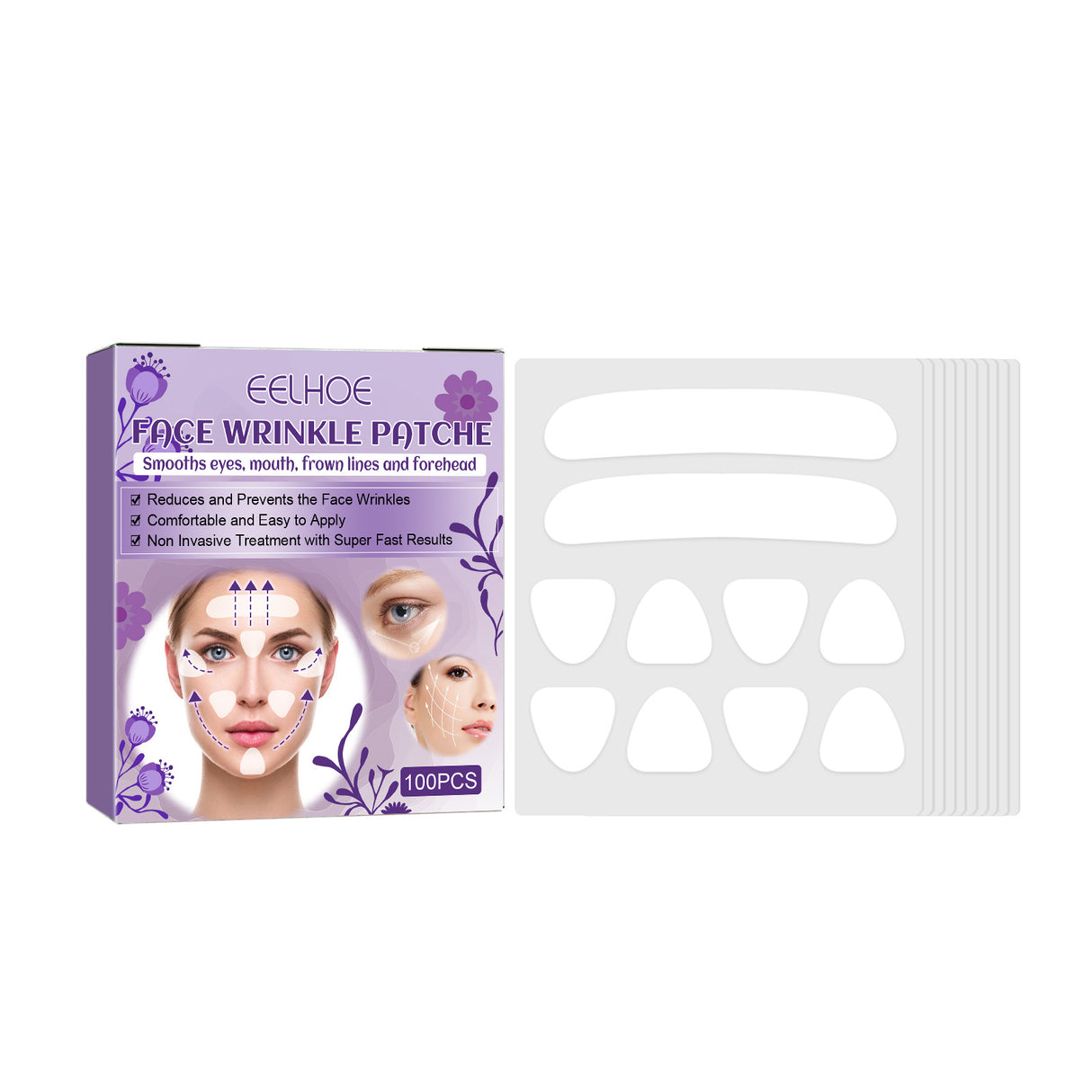 Facial Wrinkle Patch, Droop Decree Line Lift Facial Skin Tightens Mouth Line Cheek Patch - V.I.P Digital Presence