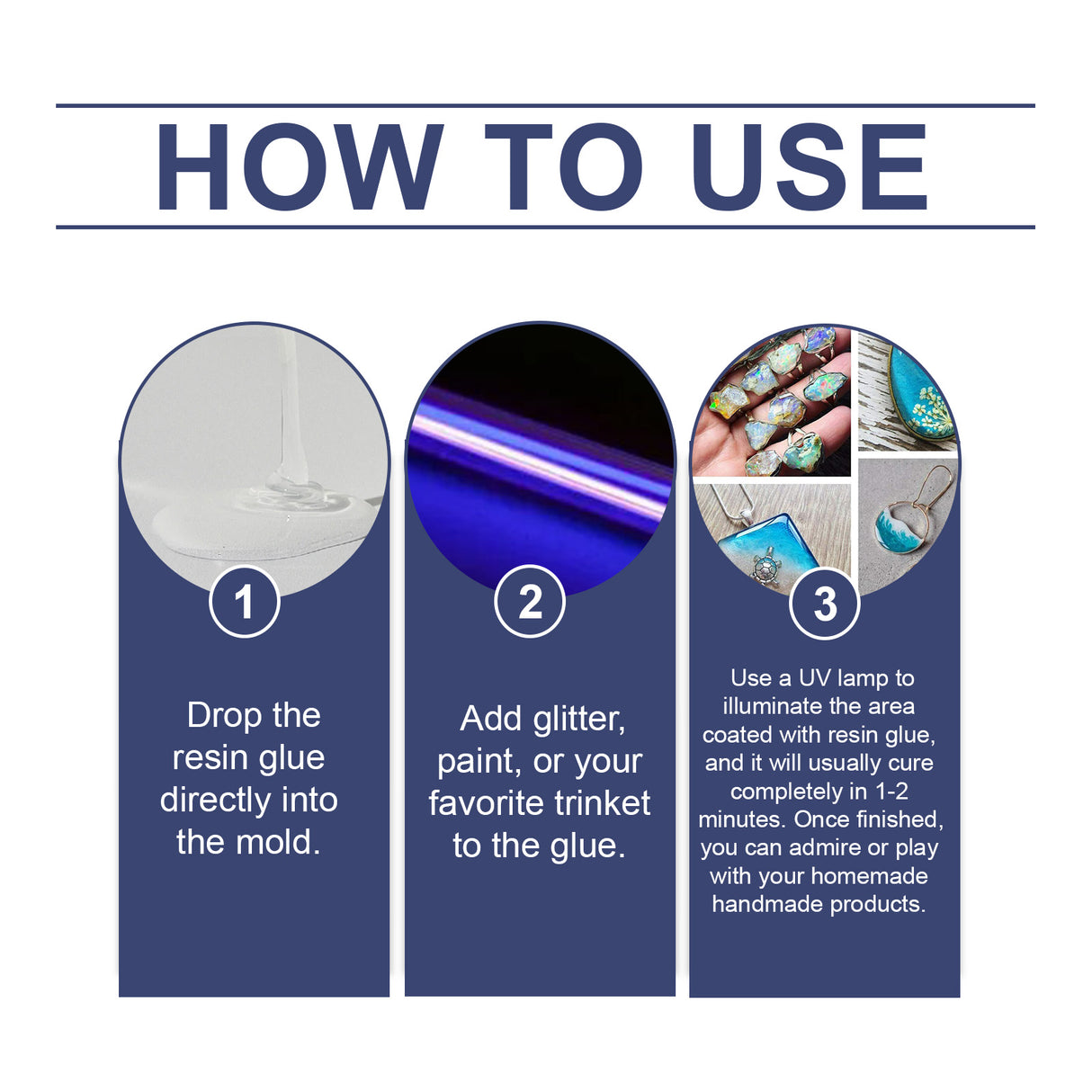 Resin Glue Crystal Drop Glue Diy Handmade Crafts Odorless High Transparent Quick Drying Glue - V.I.P Digital Presence