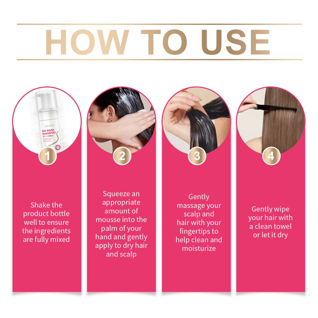 Waterless Shampoo Mousse Fluffy Air Sensitive Bangs Effective Oil Removal High Top Lazy Mousse - V.I.P Digital Presence