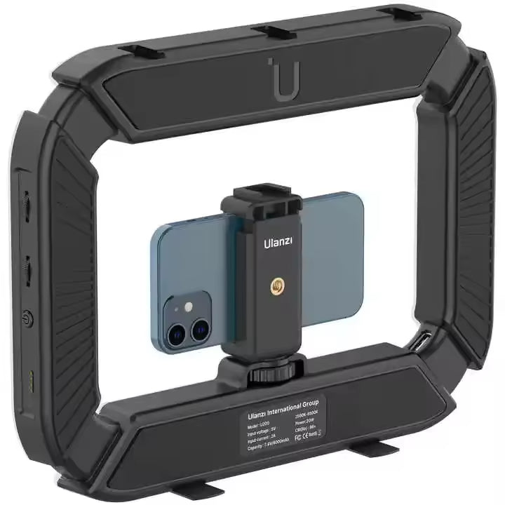 Ulanzi U200 Camera Ring Light Video Rig Handheld Camera Led Light for Video Recording - V.I.P Digital Presence