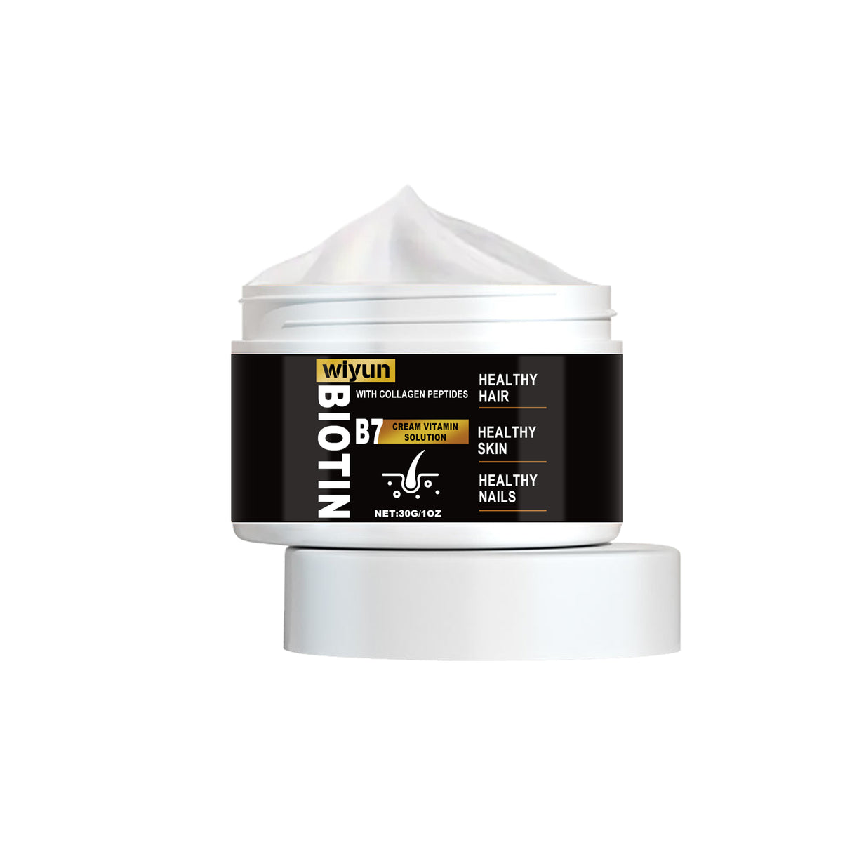 Biotin Cream, Scalp Massage Moisten Root Of Hair Care In The Off Strong Hair Thick Hair Cream - V.I.P Digital Presence