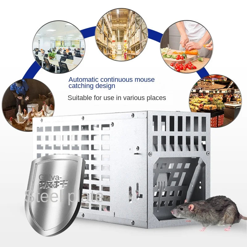 Automatic Continuous Mousetrap, Rodent Control Tool, Mouse Trap Tools, Rat Trap, Rat Trap