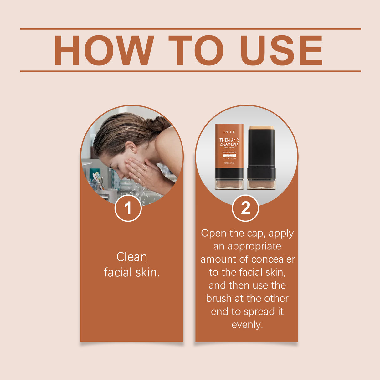 Light Transparent Concealer Foundation Stick, The Liquid Foundation Is Not Easy To Remove Makeup Moisture Natural Refreshing - V.I.P Digital Presence