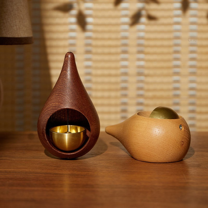 Dopamine Doorbell Water Drop Wind Chime Copper Bell Opening Reminder Hanging Ornament Housewarming Gift Magnetic Bell Fridge Magnet Decor - V.I.P Digital Presence