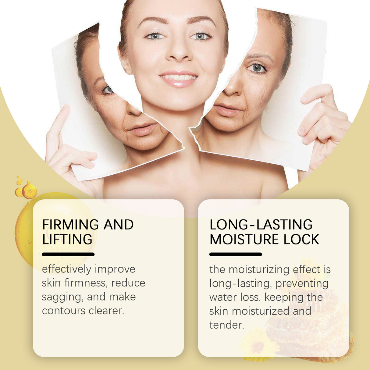 Bee Venom Facial Care Capsules Nourish, Moisturize, Improve Skin's Youthful Vitality And Firming Skin Care Capsules