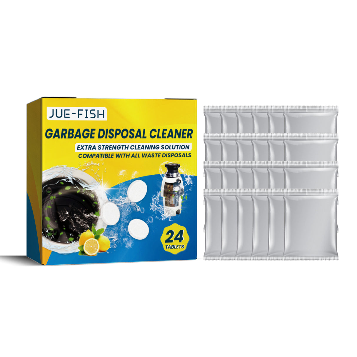 Sink Cleaning Tablets, Kitchen Sink Cleaning Stains And Oil Cleaning Pipes Cleaning Effervescent Tablets - V.I.P Digital Presence
