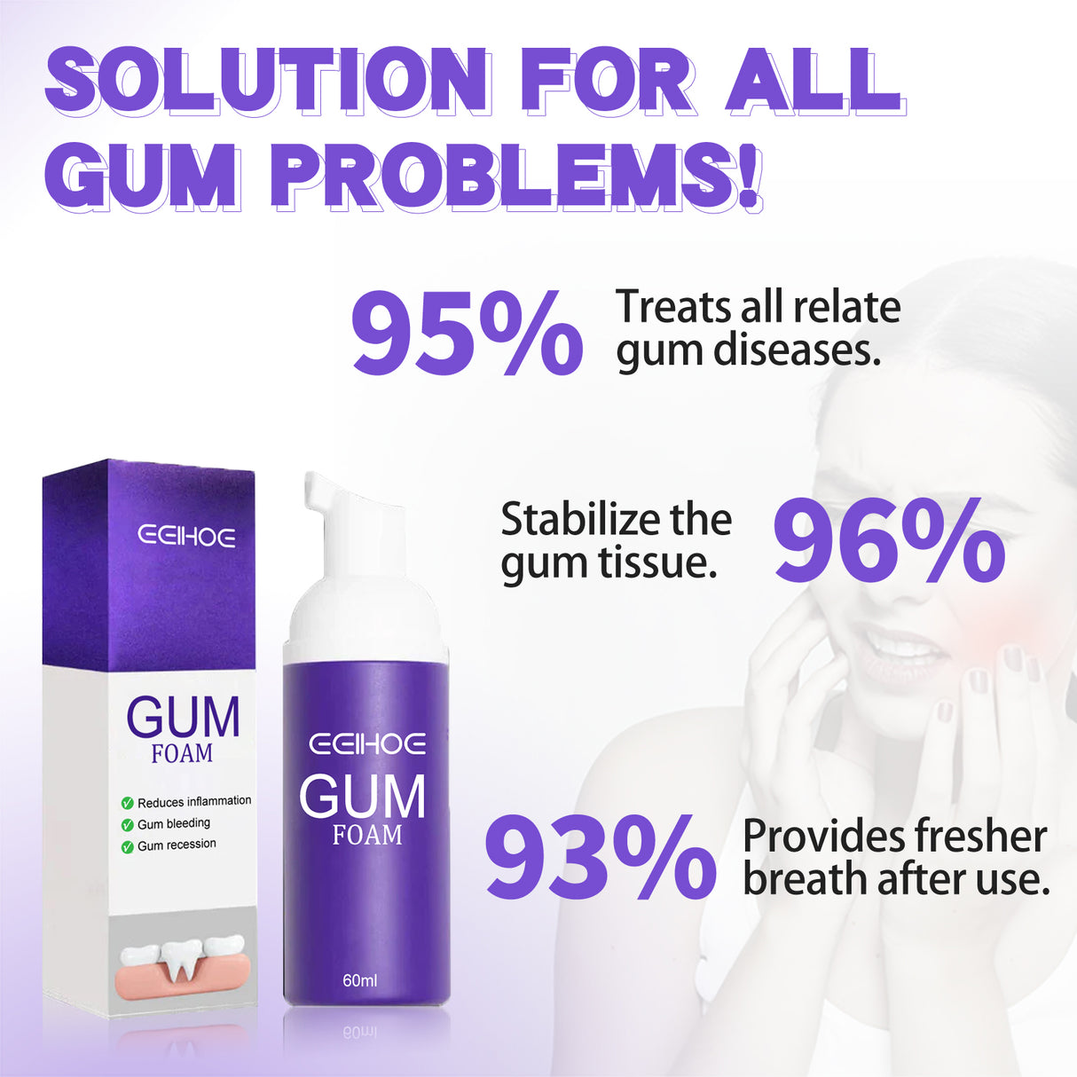 Gum Foam Mousse, Care Gums Clean Teeth Protect Teeth Mousse Toothpaste - V.I.P Digital Presence