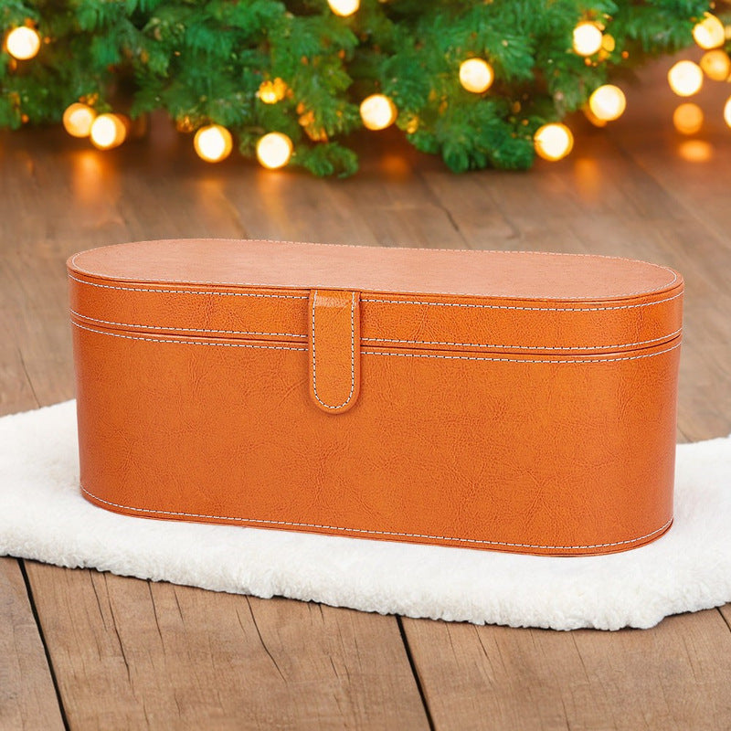 Portable PU - leather travel case for Dyson Supersonic, for storage, protection and dust - proofing. - V.I.P Digital Presence