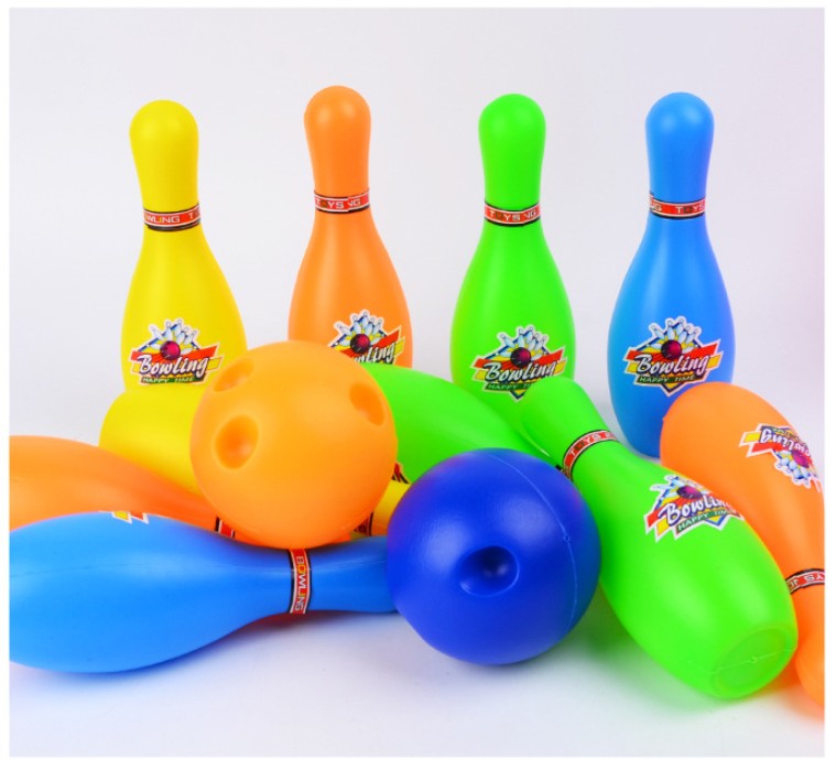 Colorful Standard 12 Piece Bowling Set - V.I.P Digital Presence