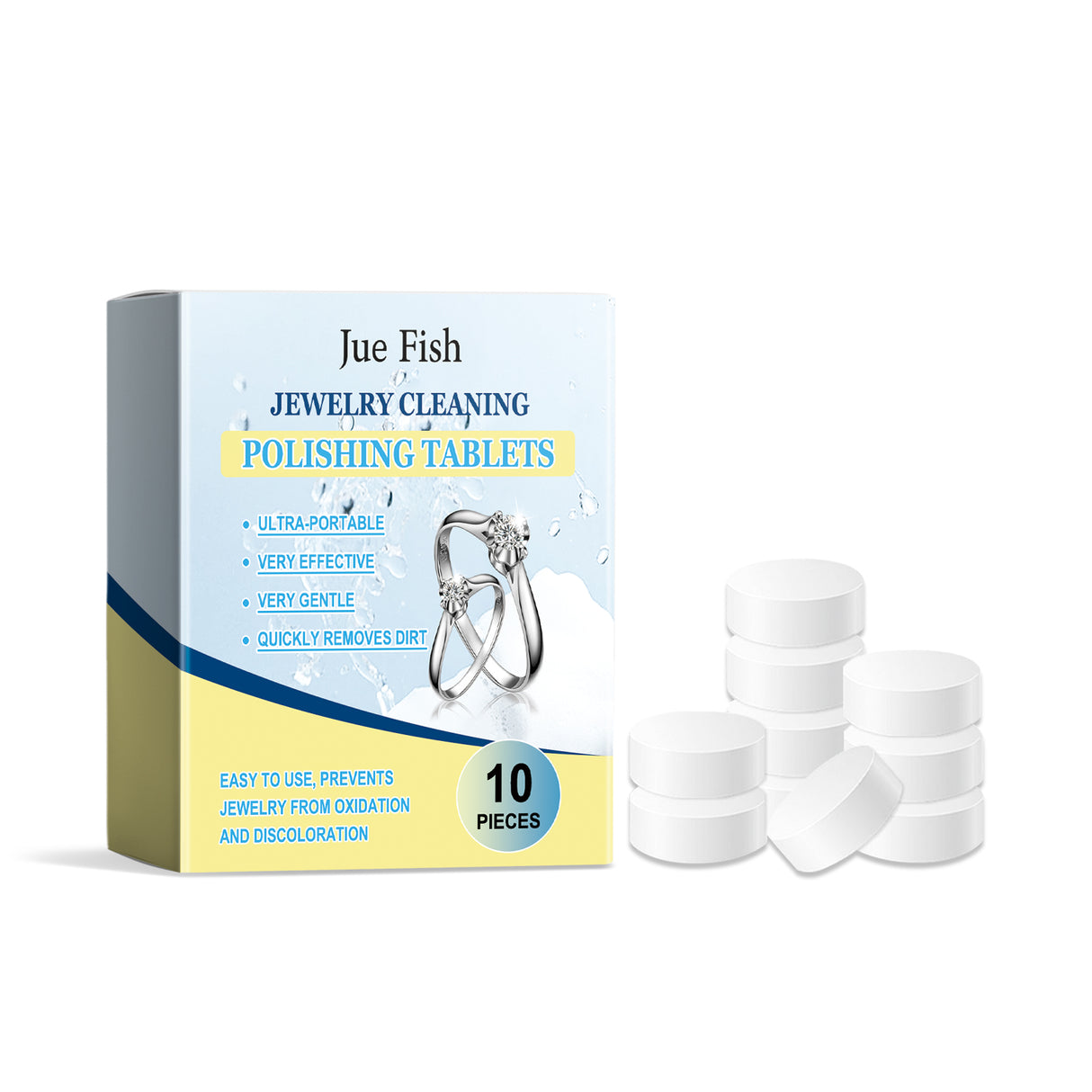 Jewelry Cleaning Effervescent Tablet Jewelry Cleaning Decontamination Anti-Oxidation Jewelry Maintenance Cleaning Tablet - V.I.P Digital Presence