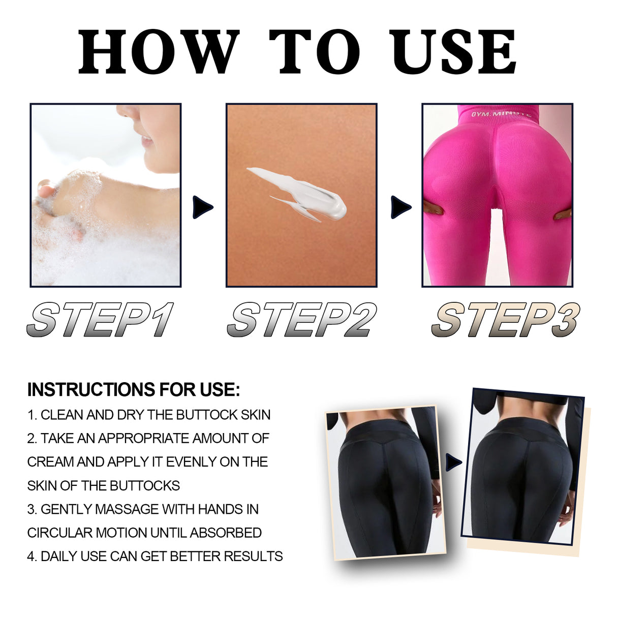 Buttock Care Cream, Repair Rough Buttock Skin Gentle Care Moisturizing And Moisturizing Skin - V.I.P Digital Presence