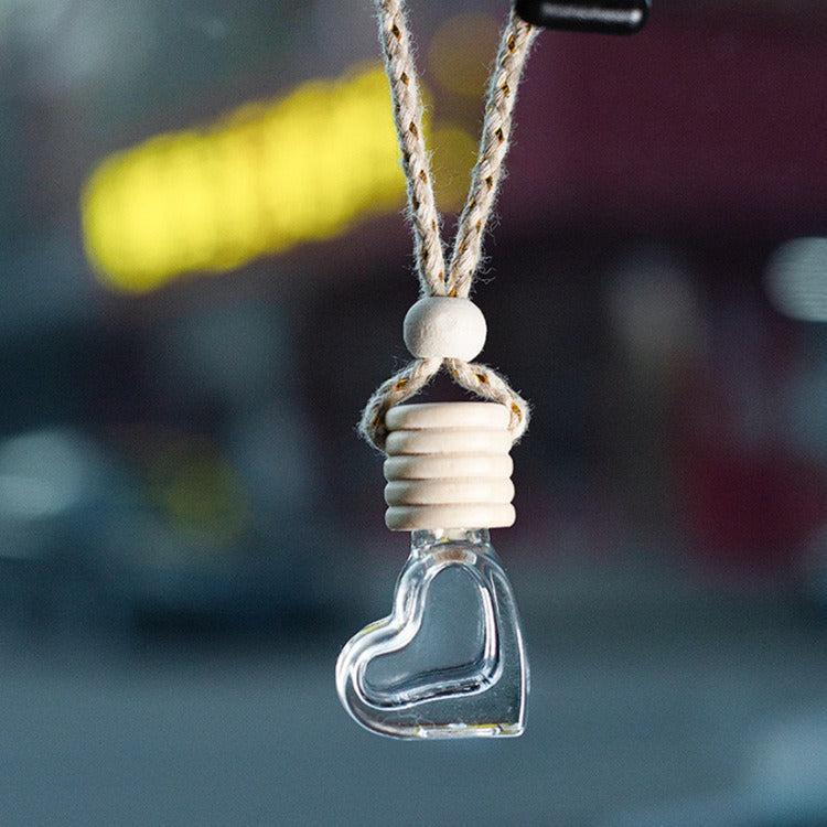 Glass car perfume pendant small empty bottle perfume car perfume bottle car accessories car accessories - V.I.P Digital Presence