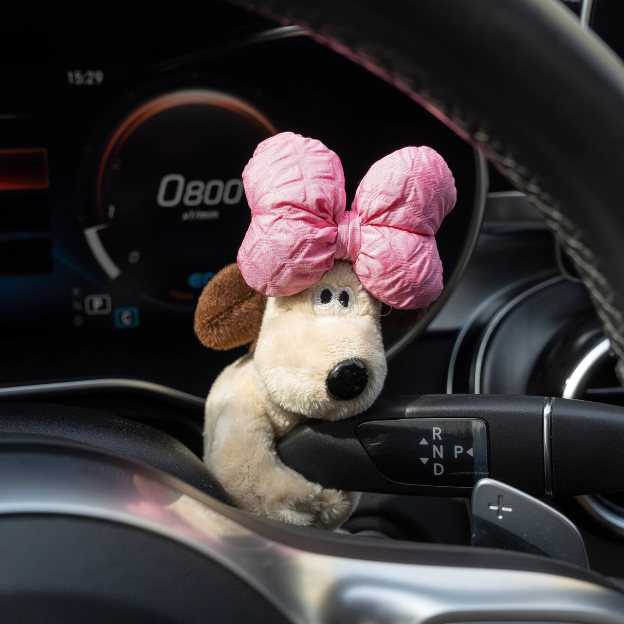 Car small ornaments cute head dog plush doll sentimental car interior decoration supplies - V.I.P Digital Presence