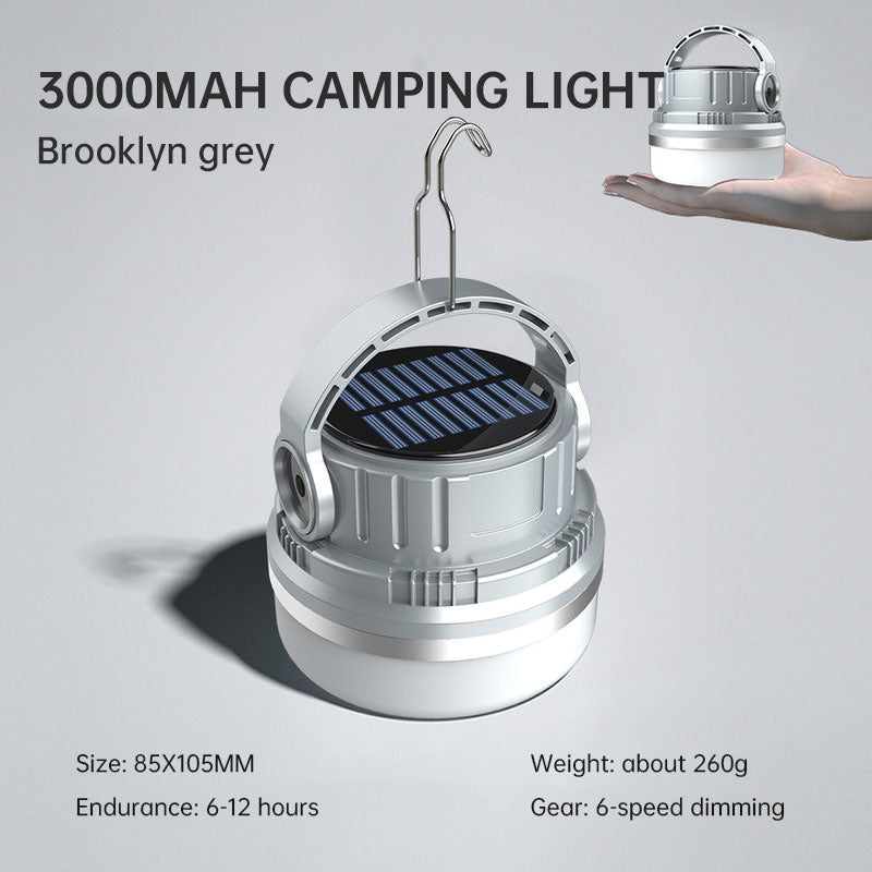 Outdoor Camping Light Solar Charging Camping Light LED Bulb Household Emergency Light - V.I.P Digital Presence
