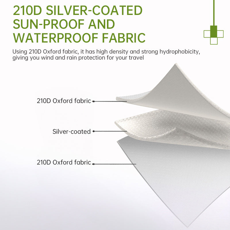 Large Multifunctional Outdoor Zipper Tents for Camping - Water - Repellent, Rainproof, Sunscreen, for Multiple People - V.I.P Digital Presence