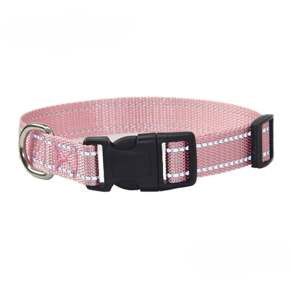 Nylon Dog Collar and Leash Set Pet Collars Leash for Small Medium Large Dogs Dog Accessories for Small Dogs - V.I.P Digital Presence