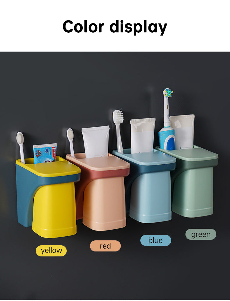 Magnetic Toothbrush Holder Bathroom Accessories magnetic cup holder For Home toiletries storage rack - V.I.P Digital Presence