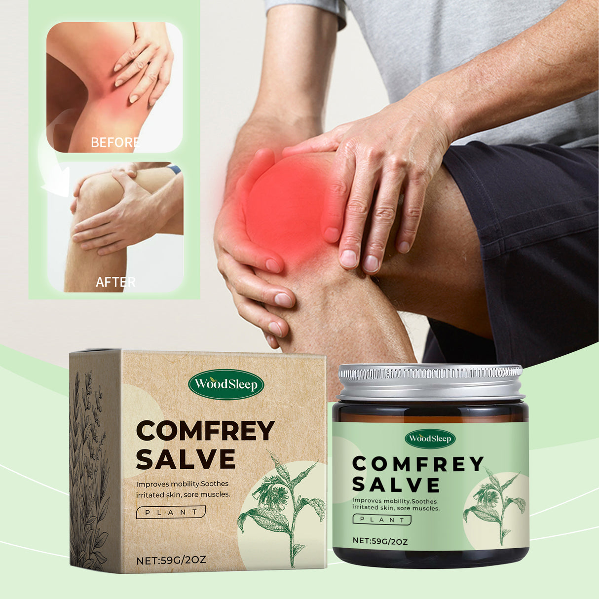 Herbal Joint Cream Joint Muscle Massage Cream Nourishing Skin Care Cream For Neck And Back - V.I.P Digital Presence