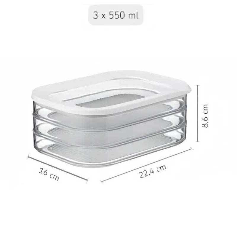 Fridge containers for deli meat and cold cuts, airtight with lids, 18.6oz, 24 pack, BPA-free. - V.I.P Digital Presence