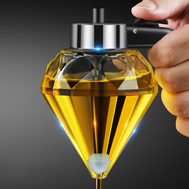 Diamond glass oil pot small oil bottle oil tank - V.I.P Digital Presence