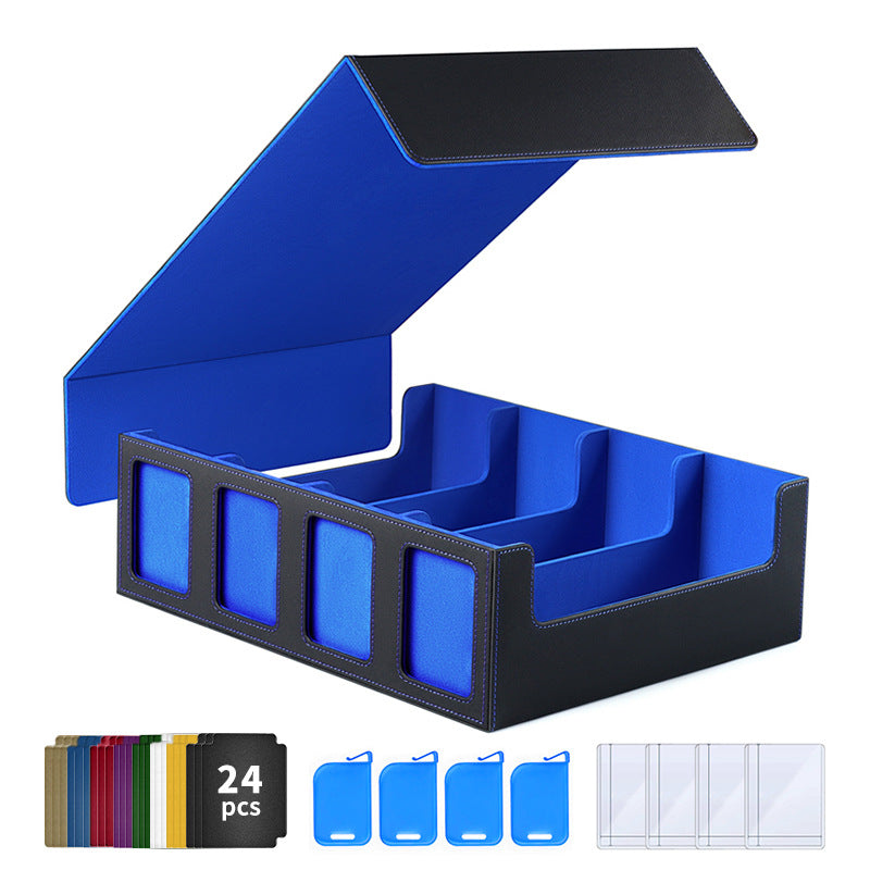 Large-capacity 3000+ Tabletop Game Card Storage Box - Yu-Gi-Oh! & Pokémon Flip-Top Card Case - V.I.P Digital Presence