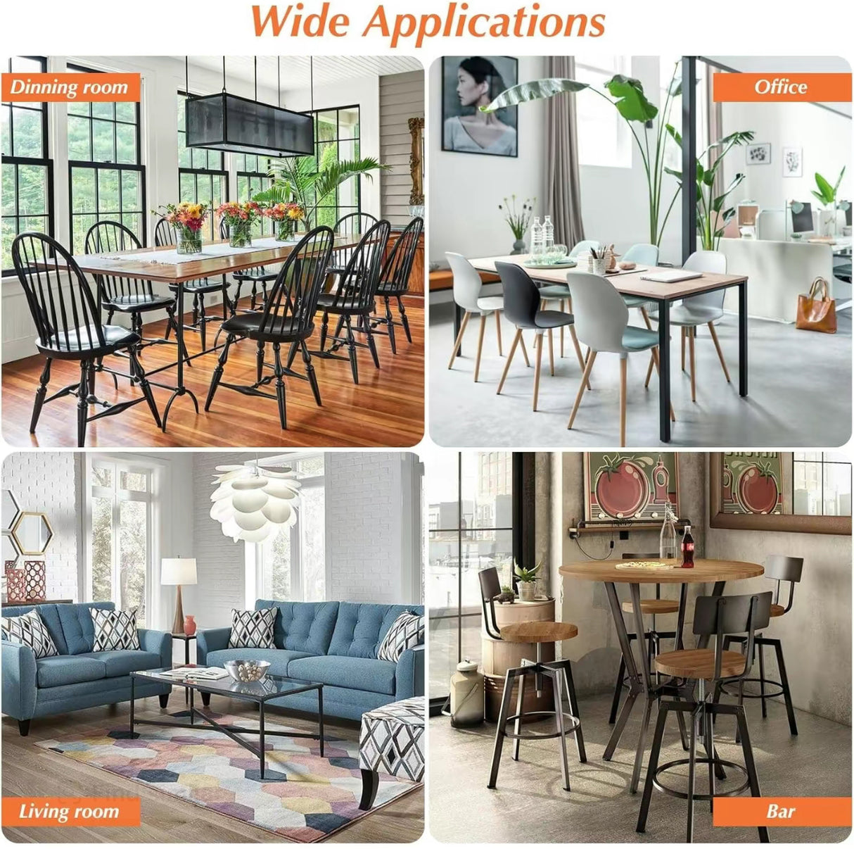 SilentGrip Chair Protectors