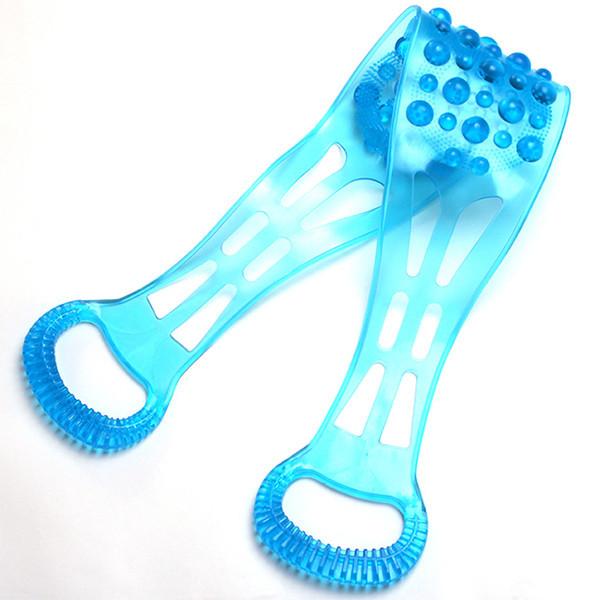 Silicone Dual Sided Back Scrubber Double Chopping Belt Scrubber Washer Bath Cleaning Tools - V.I.P Digital Presence