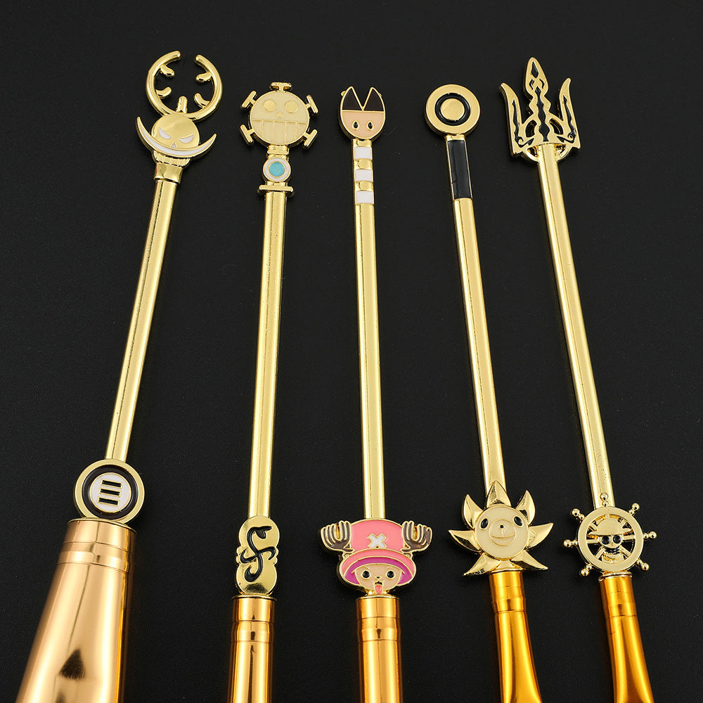 One Piece Anime Surrounding Luffy Chopper Skull Cool Loose Powder Brush Eye Shadow Brush Makeup Brush Tool Set - V.I.P Digital Presence