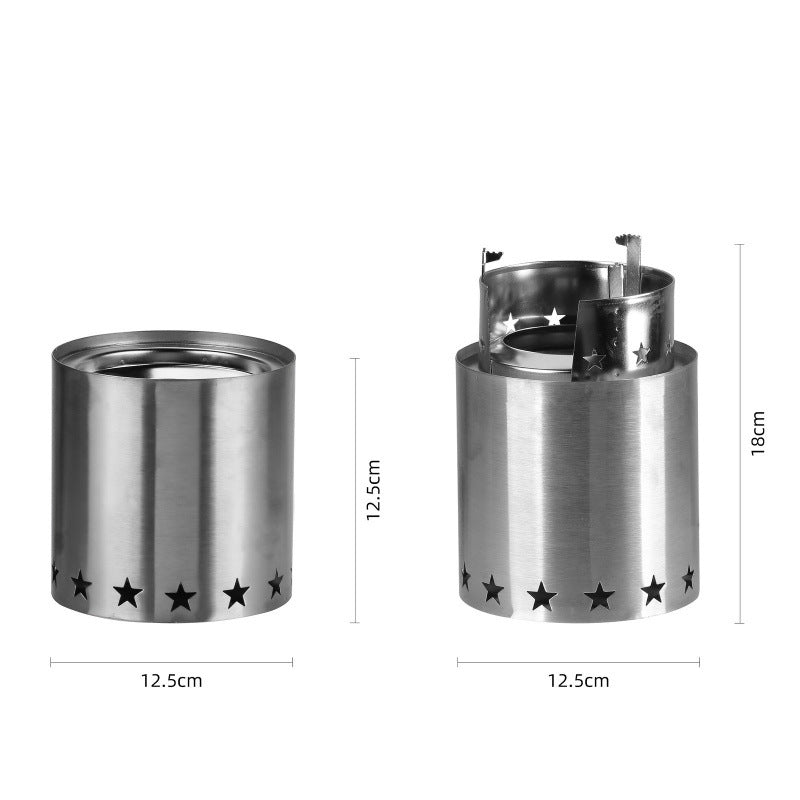 A1G Firewood Stove Outdoor Portable Travel Firewood Cooking Stove Portable Stove Portable Firewood Multifunctional - V.I.P Digital Presence